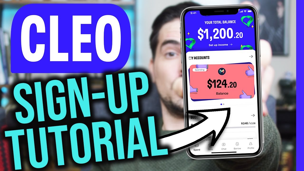 Cleo Sign up Tutorial Review - YouTube