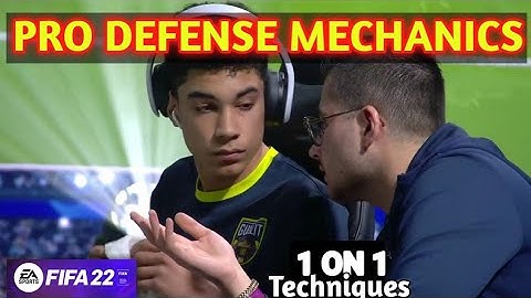 The recommended way to defend as one of the best FIFA pro players in the world "Levi De Weerd" style