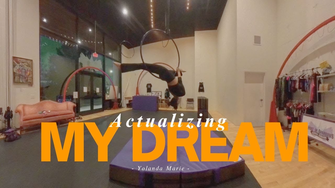 Living My Dream: Aerialist Journey: Lyra Aerial Hoop Practice 004 - YouTube