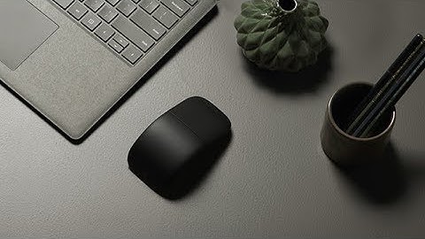 Unboxing - Microsoft Surface Arc Mouse 2017 (Black Ver.)