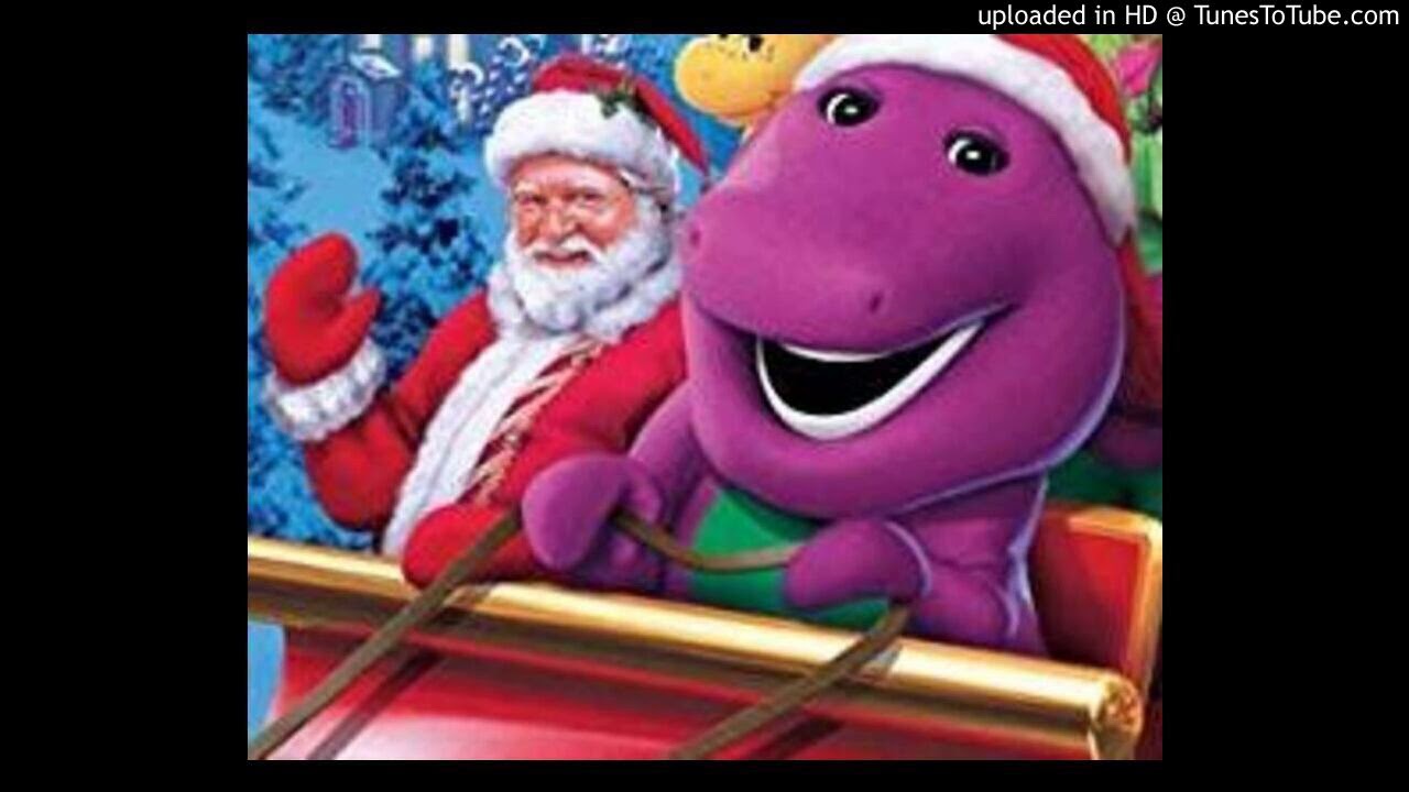 barney visit santa