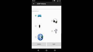 A2DP Volume Initial Setup screenshot 1