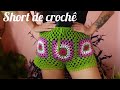 SHORT DE CROCHÊ #marcialobocroche