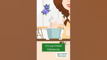 Elderberry Syrup #animated #howto #recipe