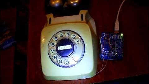 Arduino + pulse dialing - test 2