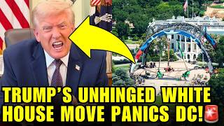 🚨America CRINGES At Trump's UNHINGED NEW WHITE HOUSE PLAN!
