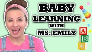 Baby Learning With Ms Emily - First Words, Songs and Nursery Rhymes for Babies - Toddler Videos