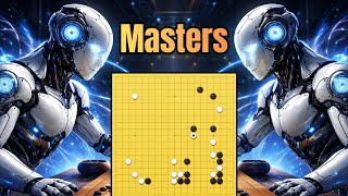 Master (AlphaGo) vs Itself — Game 1 | Humans Witness Superhuman Go screenshot 4