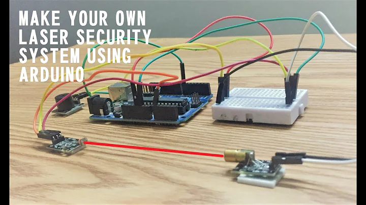 Laser Security System using Arduino | The Mechanic | Arduino Projects