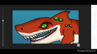 Hungry Shark World Atomic Shark Eats
