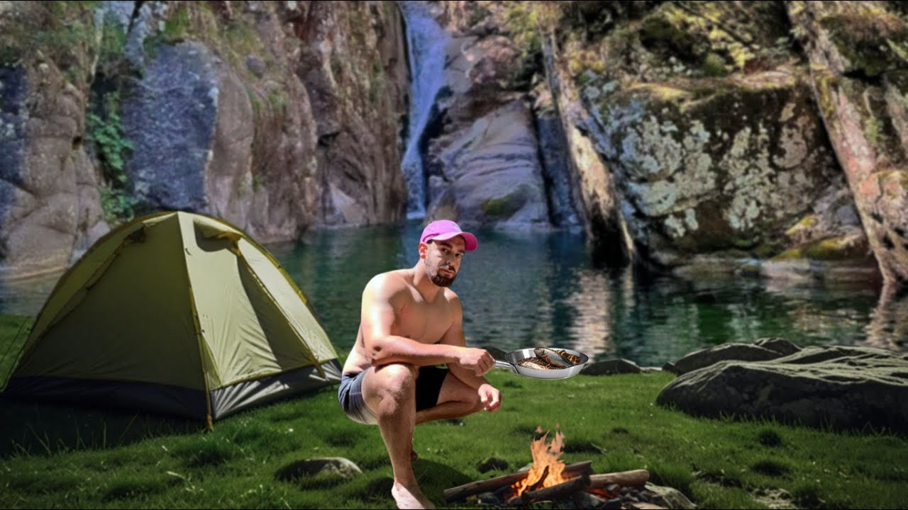 On PÊCHE la TRUITE et on BIVOUAC à cette rivière perdue !