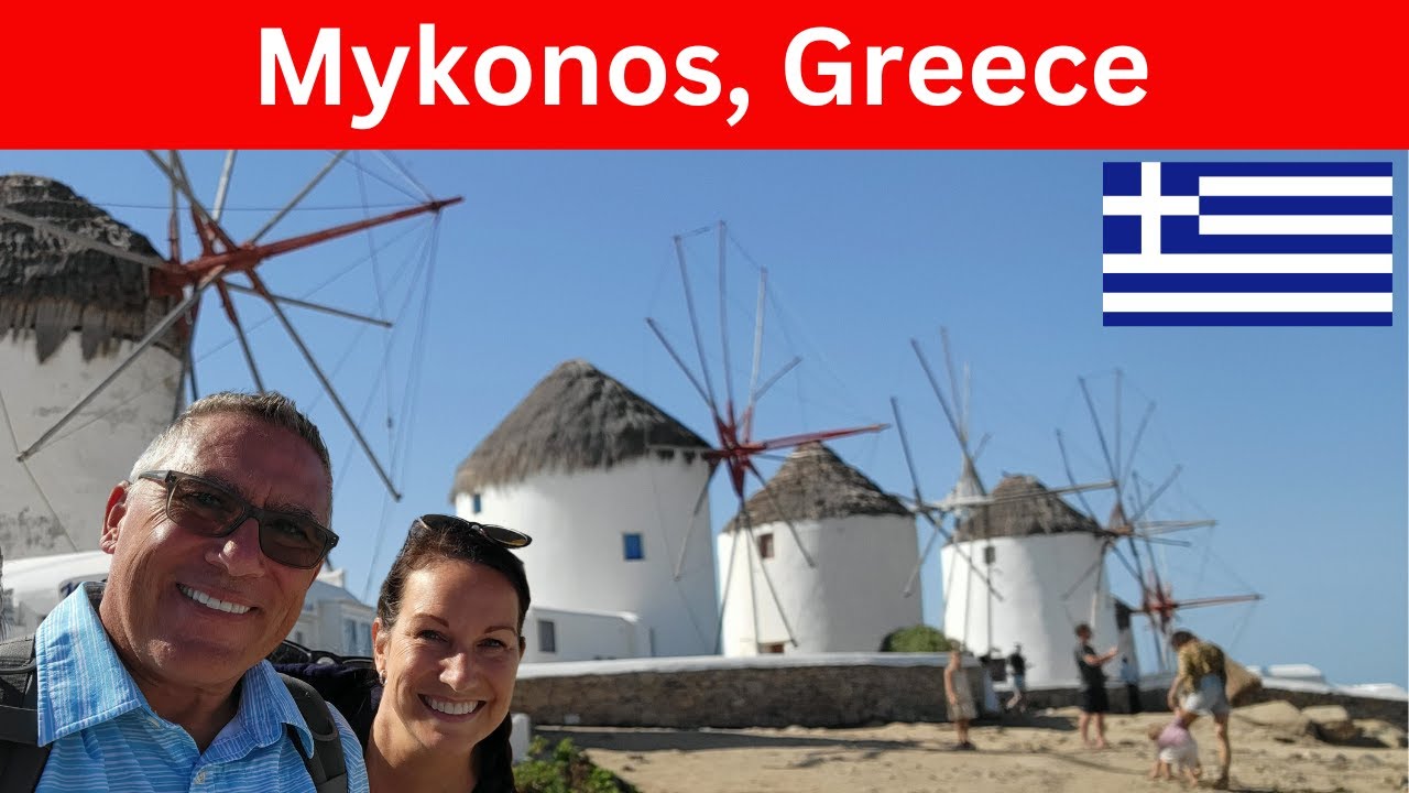 Mykonos, Greece - Complete Walking Tour of the Mykonos Cruise Port Area