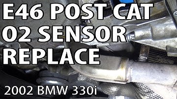 E46 Post Cat Oxygen Sensor Replacement DIY #m54rebuild 3