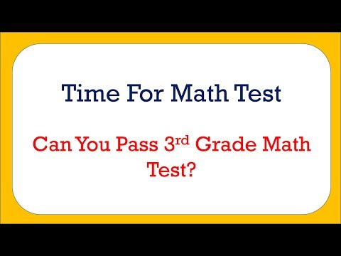 3rd grade math test| math quiz for kids | test your knowledge