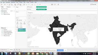 tableau tutorial   create simple india map   tableau data visualization