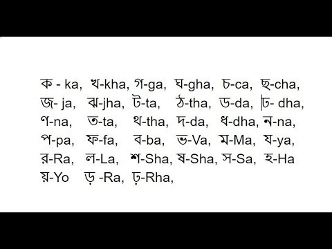 bangla to english letter