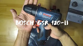 Mesin Bor Obeng Baterai - Cordless Drill Bosch GSR 120 Li