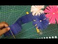 Turn simple paper into beautiful handmade flowers! 🌸#diy #craft #papercraft