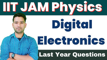 IIT JAM Physics | Digital Electronics | Boolean Algebra | Previous Year Problems | Raj Physics