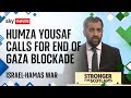 Israel-Hamas war: Humza Yousaf calls for humanitarian corridor in Gaza