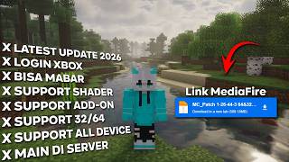 MINECRAFT PATCHED (1.26.44.3) - Comes with a List of Shaders Too!