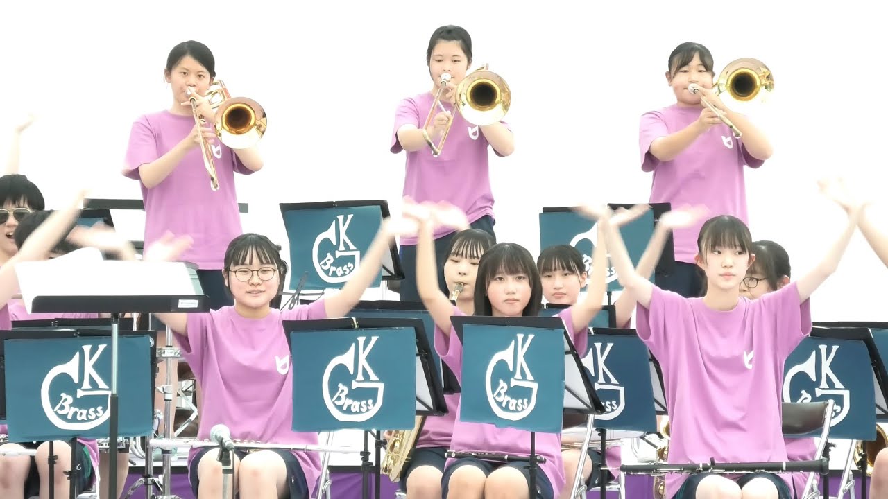 東大津 高等学校 吹奏楽部  ディープ・パープル・メドレー／君の瞳に恋してる  第29回 夕照コンサート2022より