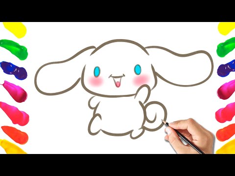 Cinnamoroll Drawing Tutorial | How To Draw Hello Kitty and Friends from Saniro
