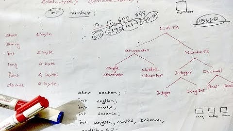 Variable Declaration and Datatype in C Programming (in Assamese)