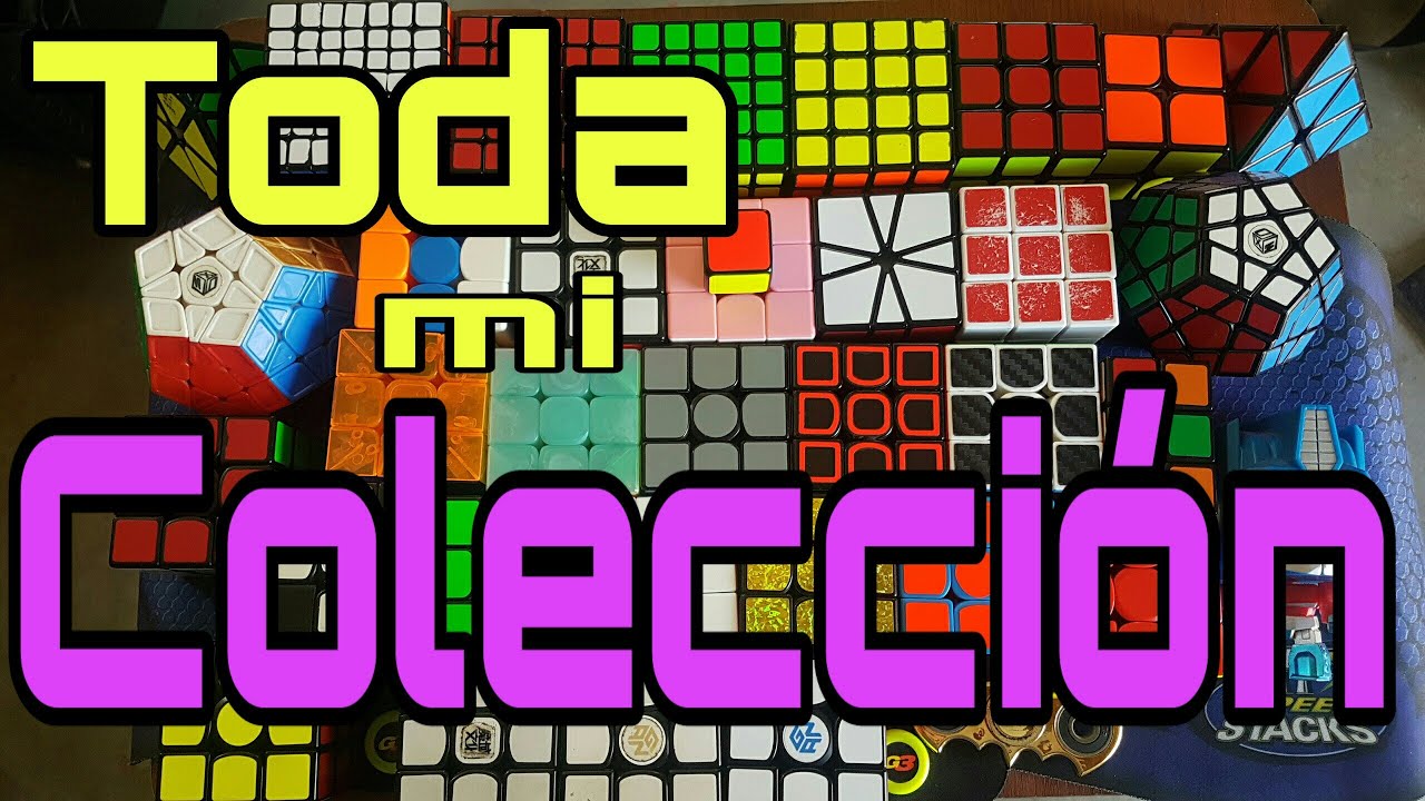 Toda mi Colección de Cubos de Rubik :) 2020