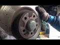 Ｗ２２１０５６　ベンツ　フロントブレーキローター 交換 方法!(^^)!　WDD221056 BENZ  外し方　取り外し 取り付け Mercedes Benz S Class