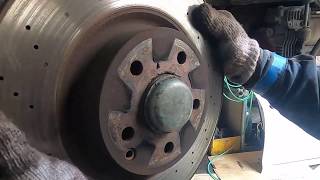 Ｗ２２１０５６　ベンツ　フロントブレーキローター 交換 方法!(^^)!　WDD221056 BENZ  外し方　取り外し 取り付け Mercedes Benz S Class