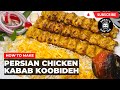 How to make persian chicken kabab koobideh  ep 586