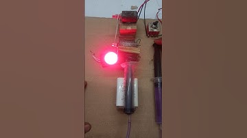 DC Motor • Hydraulic reverse generate electricity DC motor  #tech #project #shorts