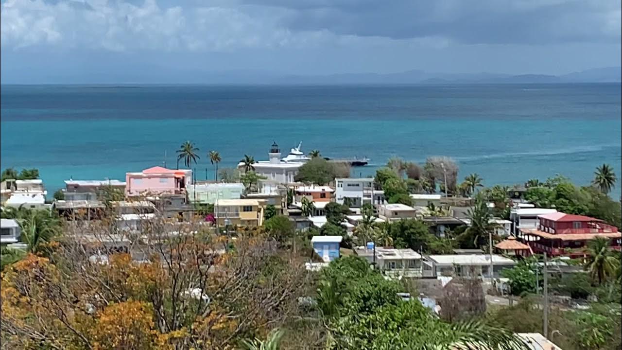 Vieques The ferry from Ceiba arriving the port Isabel II YouTube