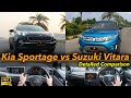 Suzuki Vitara Detailed Review & Comparison with Kia Sportage / POV Drive, 0-100, Practicality/ 2020