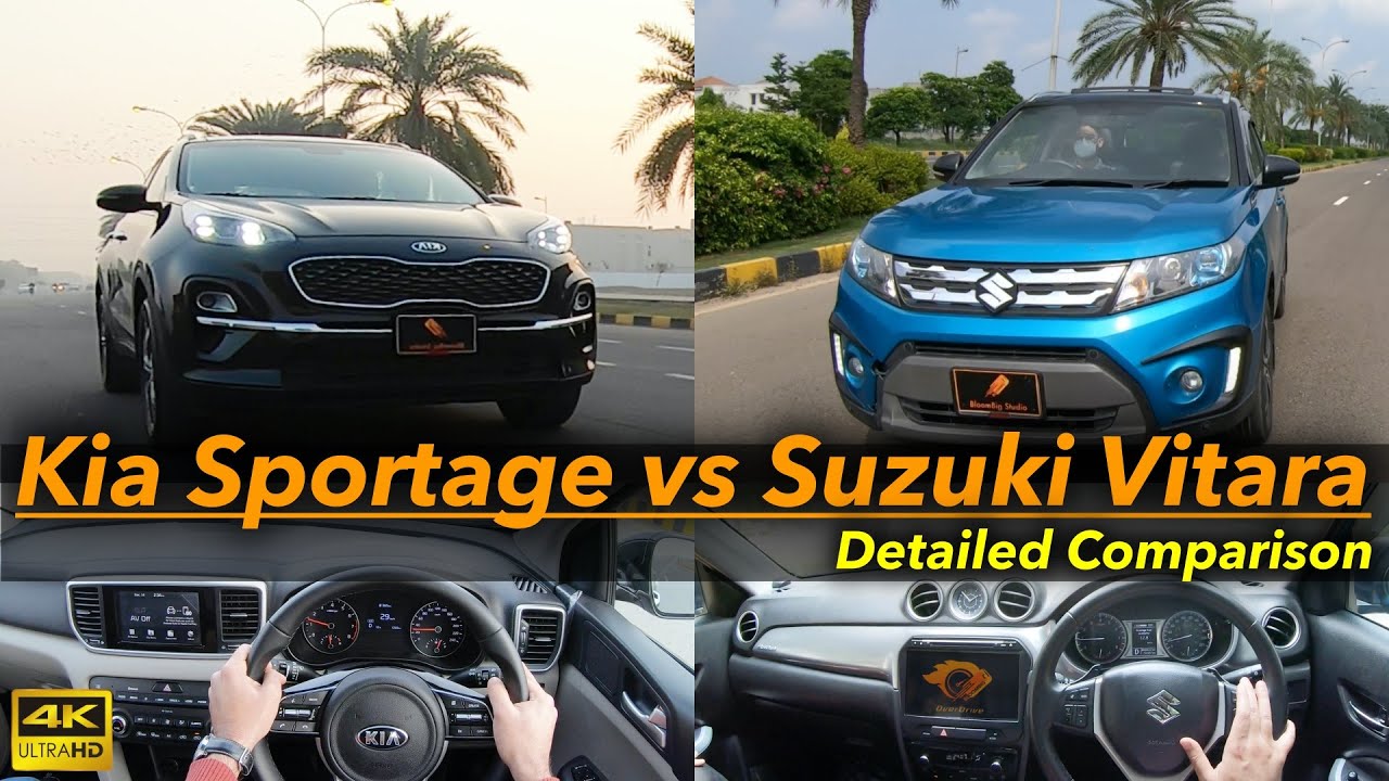 Suzuki Vitara Detailed Review & Comparison with Kia Sportage / POV ...