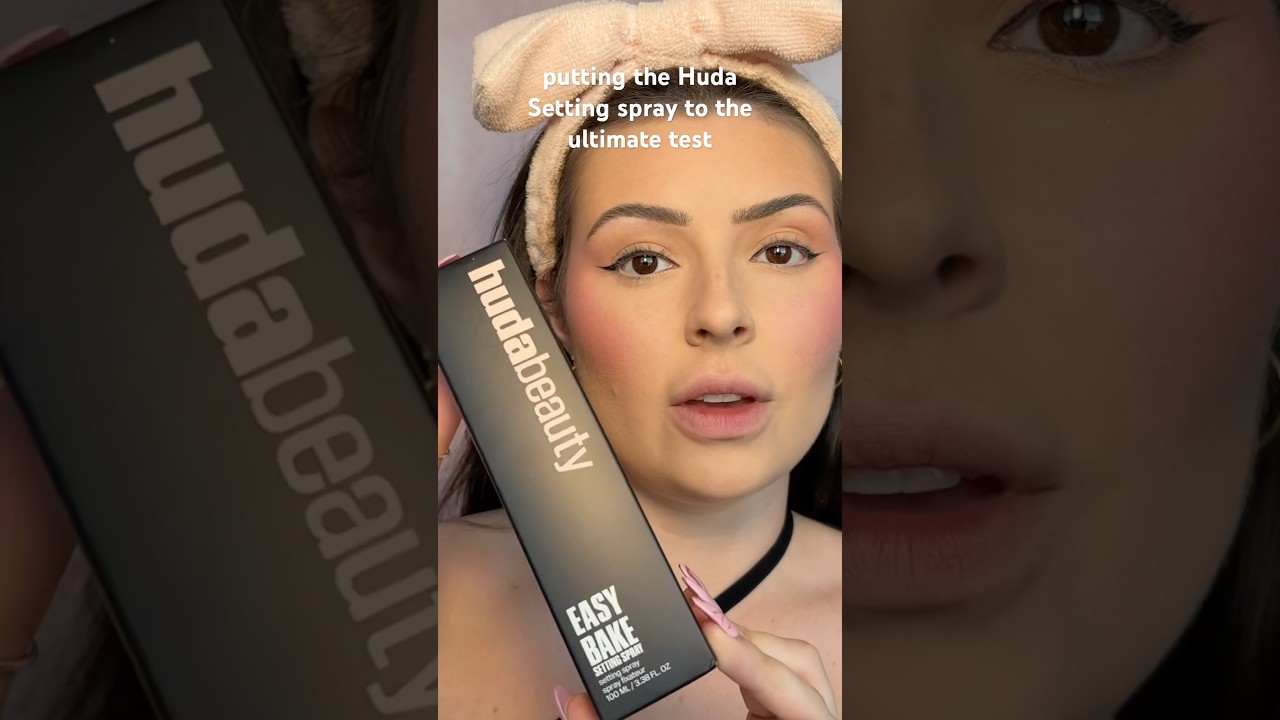 Putting Hudas Setting Spray to the Ultimate Test ⛸️