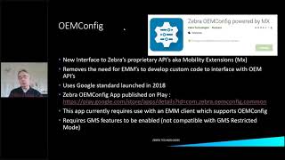 Zebra DevTalk | Testing Exported XML before EMM Deployment via OEMConfig | March 2021