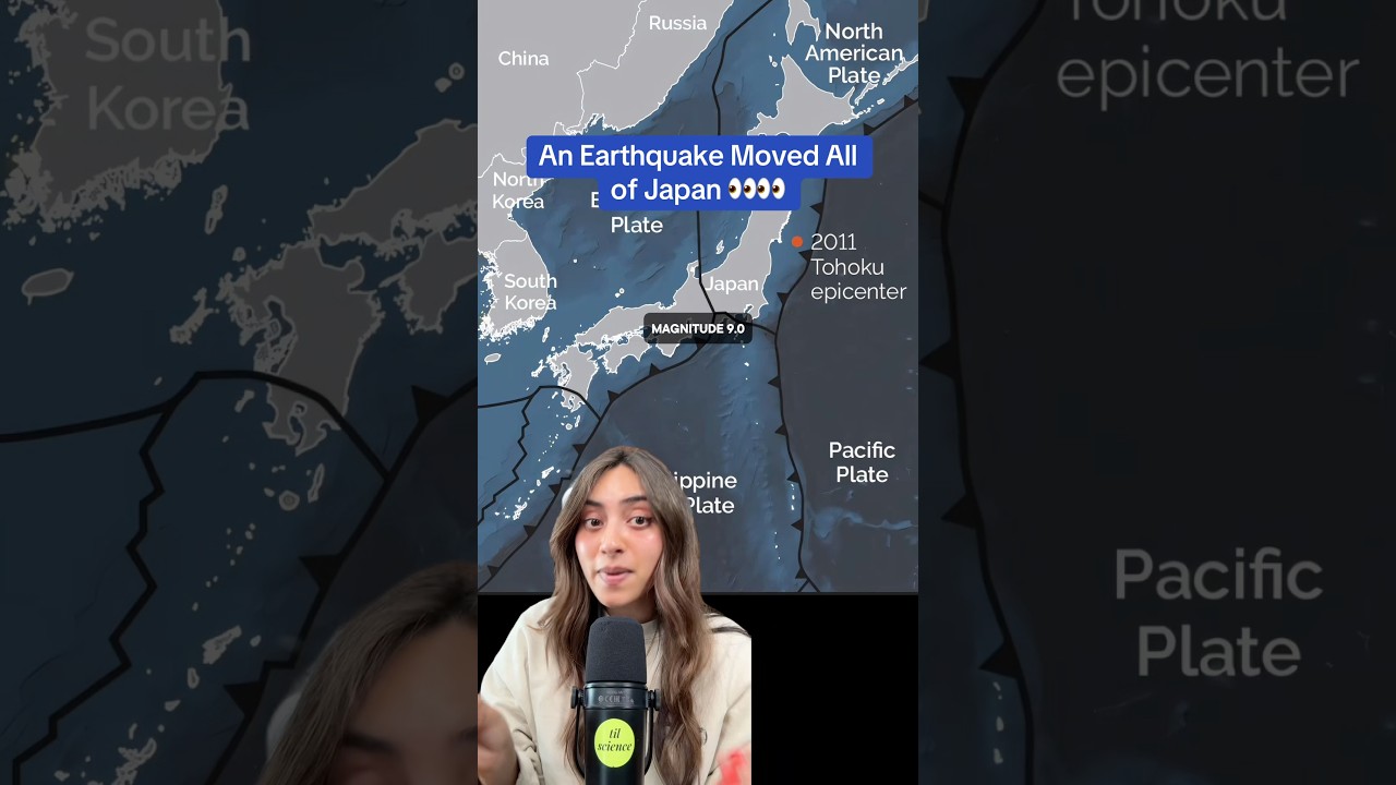 This Earthquake Literally Moved All of Japan