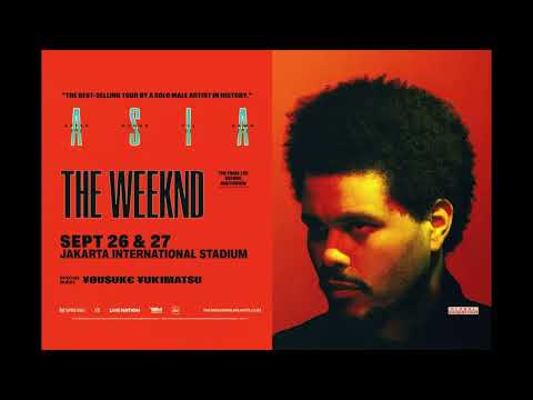 THE WEEKND MASHUP TRANSITION FULL ALBUM CONCERT IN ASIA JIS
