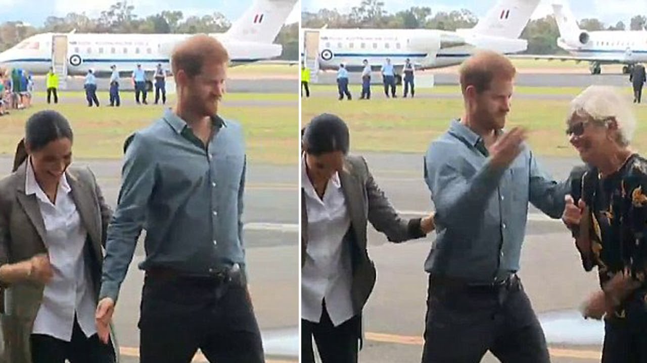Prince Harry funny moments Harry has playfully swatted flies away from