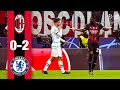 Ten men Rossoneri beaten at San Siro  AC Milan 0 2 Chelsea  Highlights Champions League