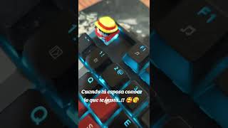 Cuando tú esposa conoce tus gustos. #linuxgaming #gamer #cachyos #games #onepiece