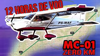 Cruzando o Brasil TODO com um avião ZERO Km