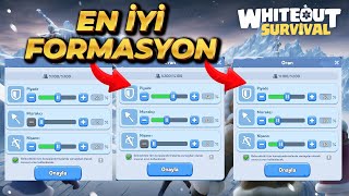 Best Formations In Whiteout Survival 60-40-0 50-0-50 50-20-30