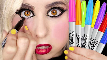 Is Sharpie safe around eyes?