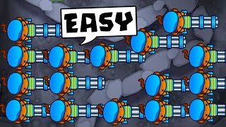 So I used the Dartling Gunner to beat one of the BEST strategies... (Bloons TD Battles)