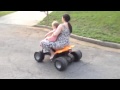 Four wheeler fun - Mommy, Annika and Avery