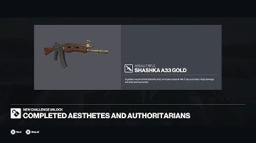 Hitman 3 Aesthetes Arcade speed Guide Unlock Shashka A33 Gold Assault Rifle Walkthrough NO SA Base
