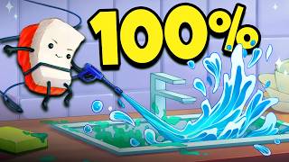 I played 100% of Mold Washer!